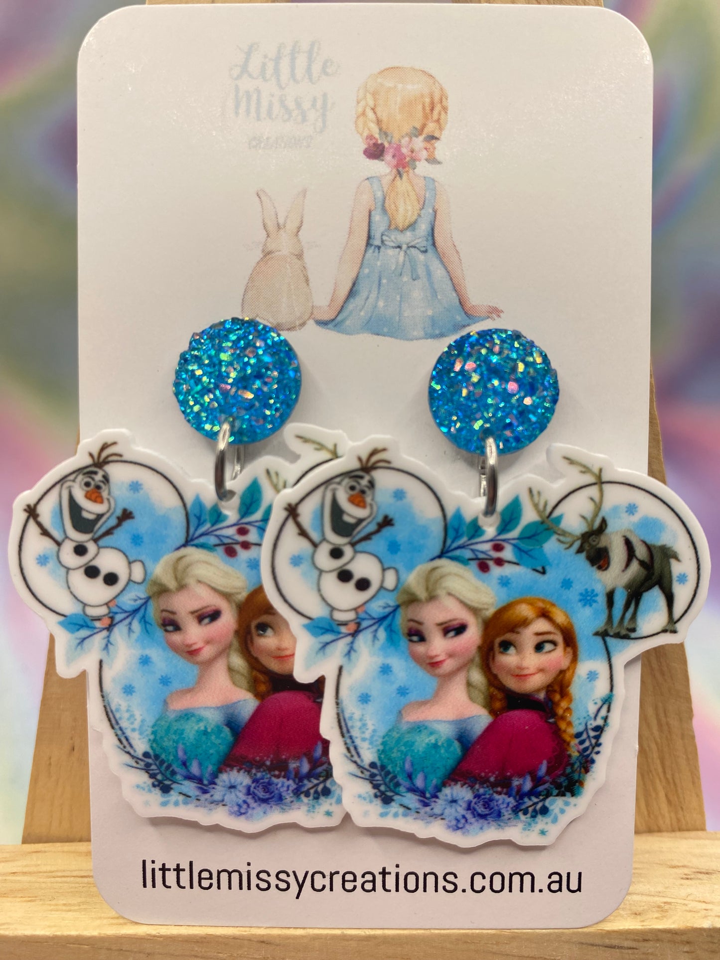 Frozen Minnie Dangles