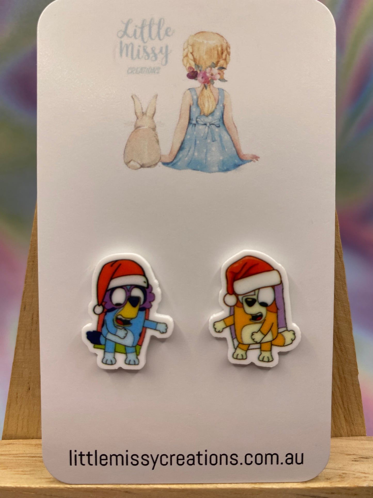 Christmas Grannies Studs