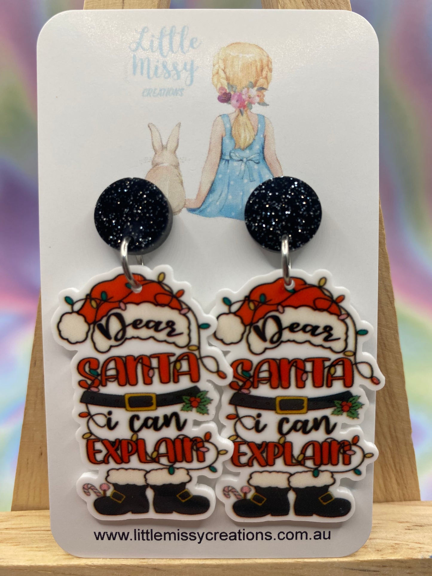 Dear Santa, I can Explain - Dangles