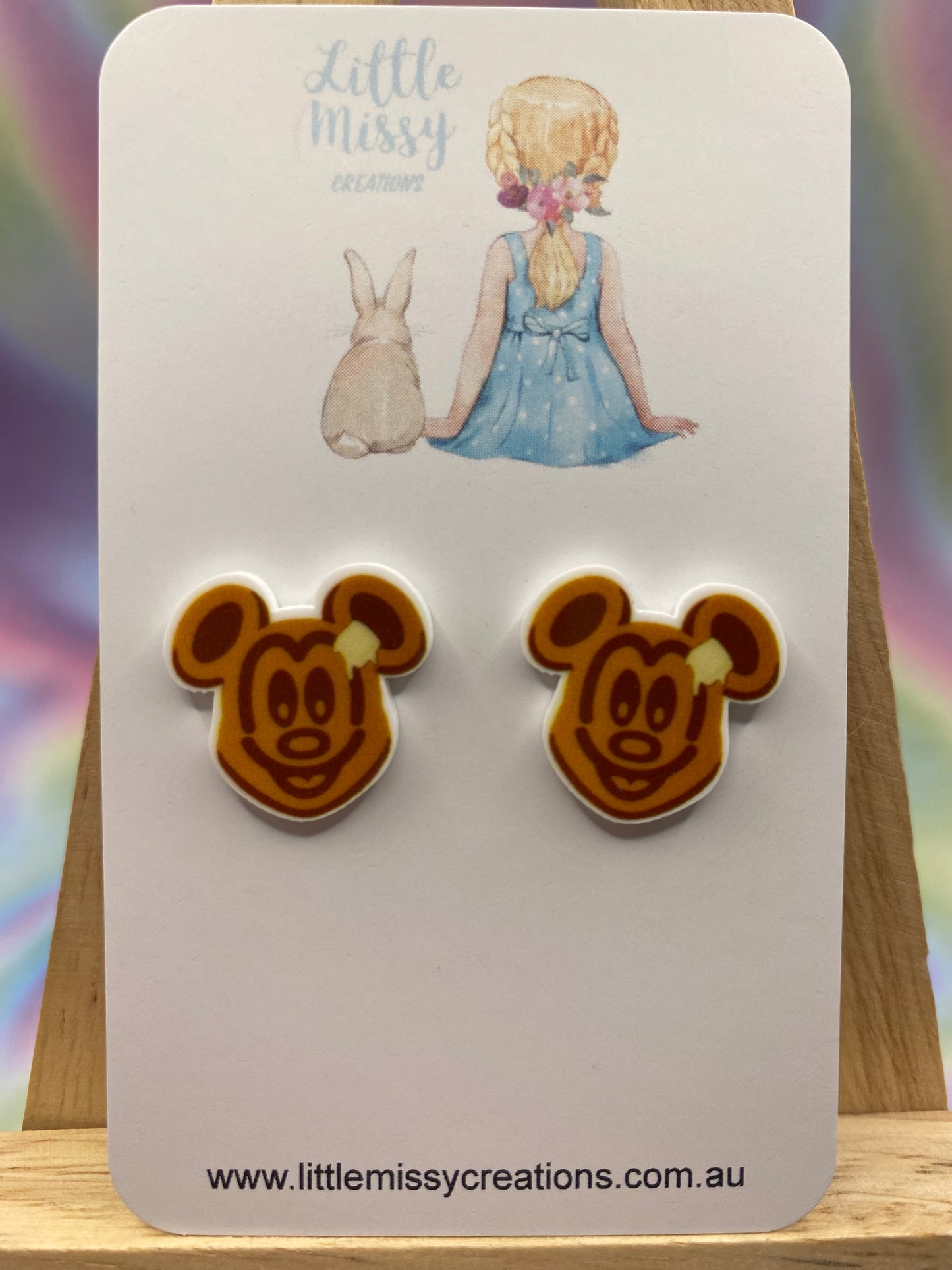 Mickey Pancake Studs