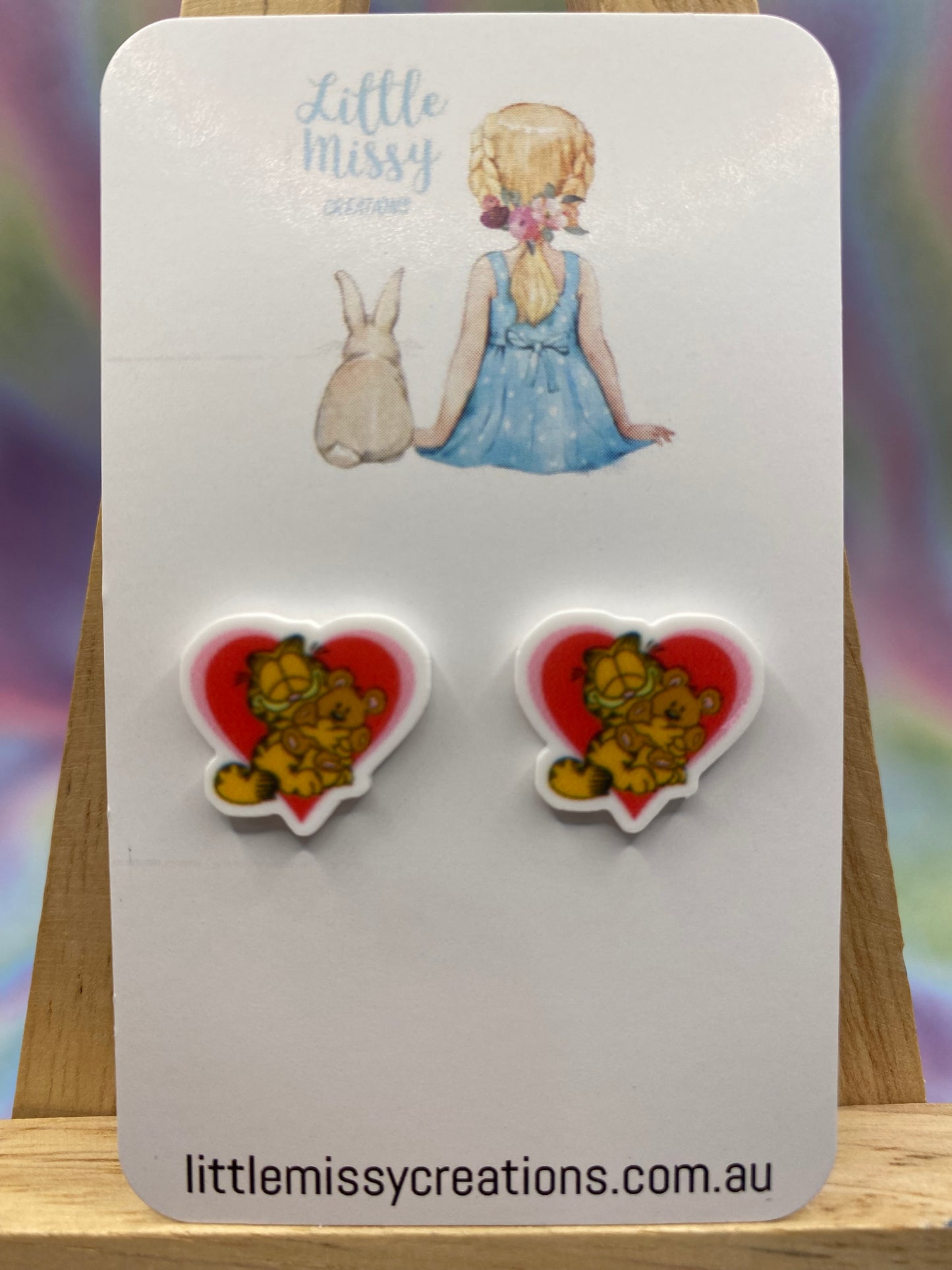 Love Garfield Studs