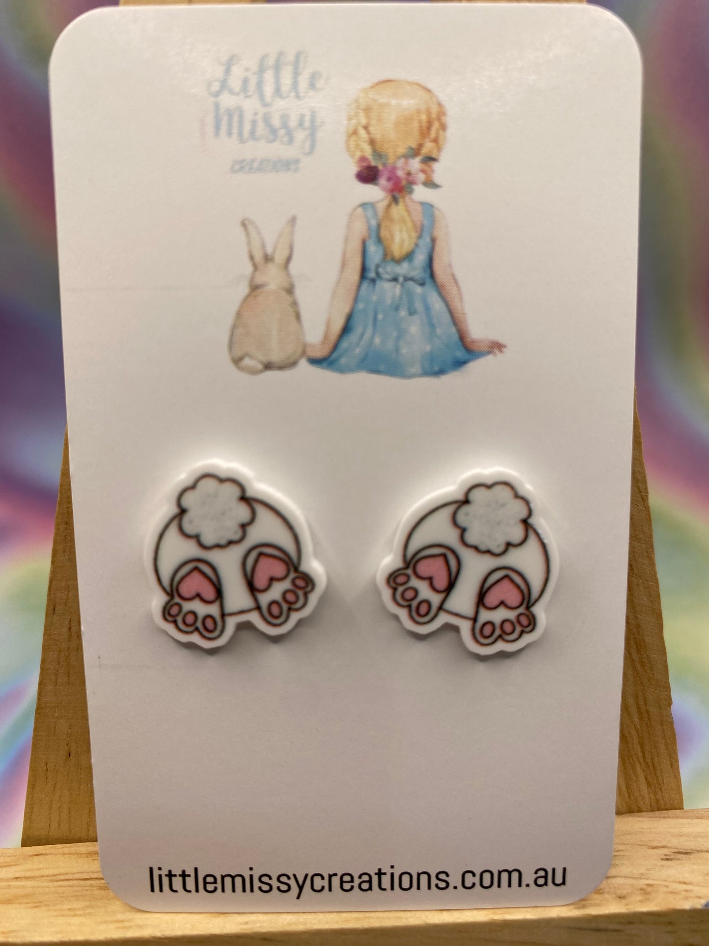 Cottontail Studs