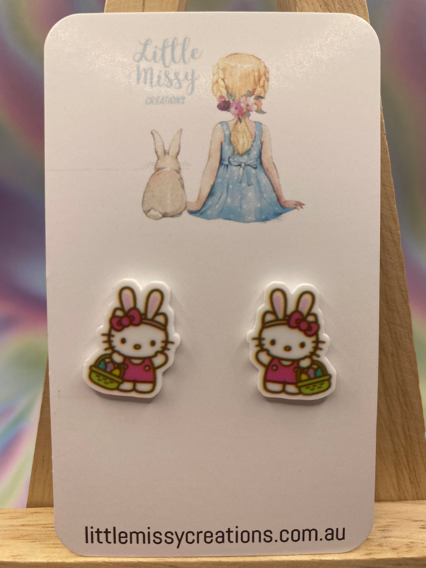 Kitty Bunny Studs