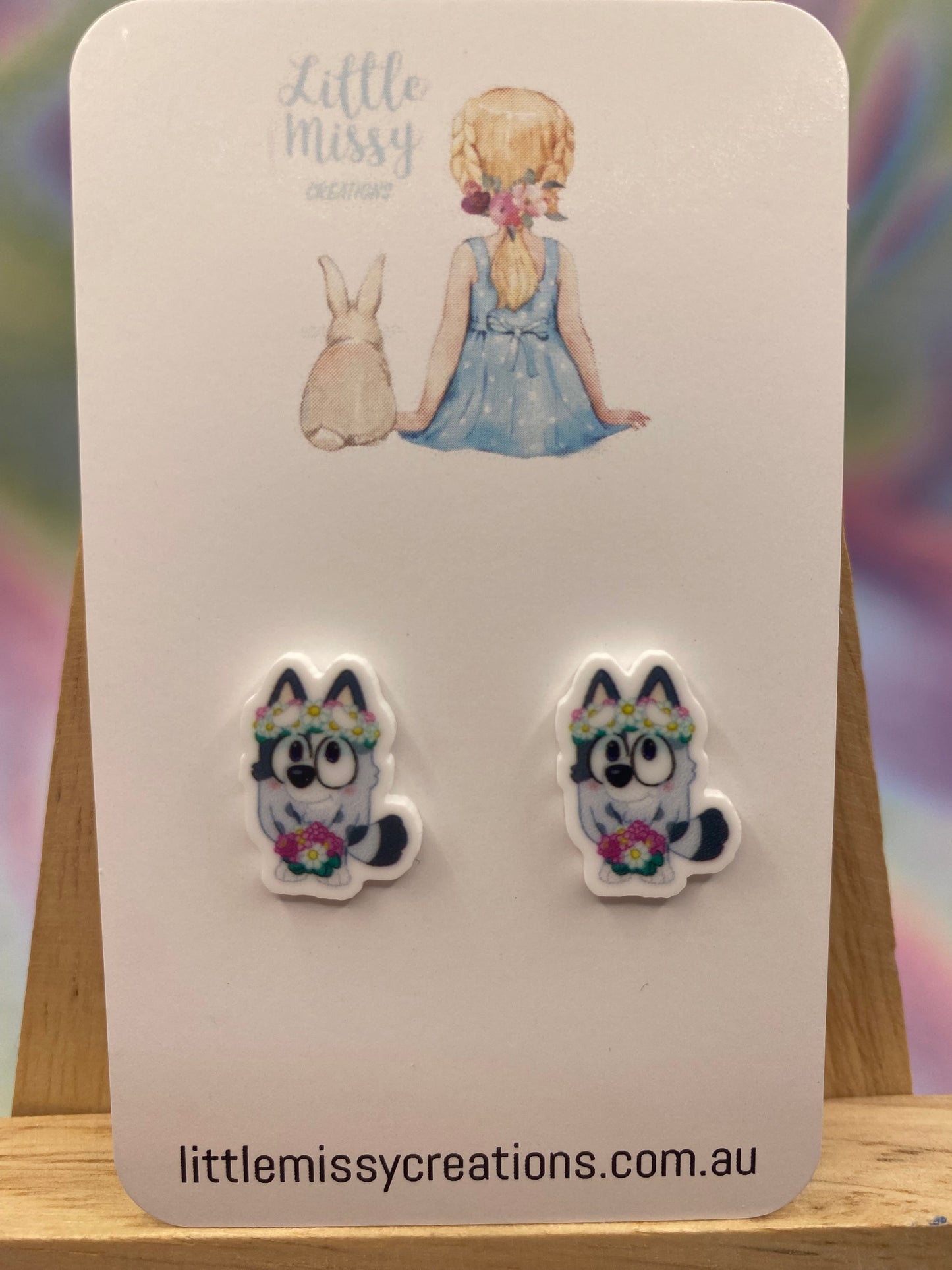 Flower Girl Dog Studs