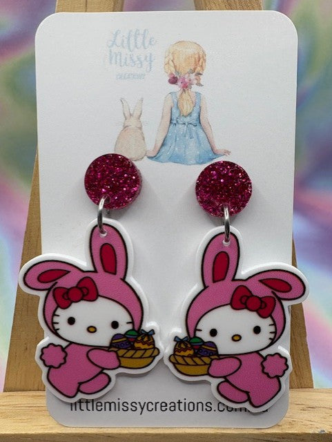 Hello Kitty Easter Dangles