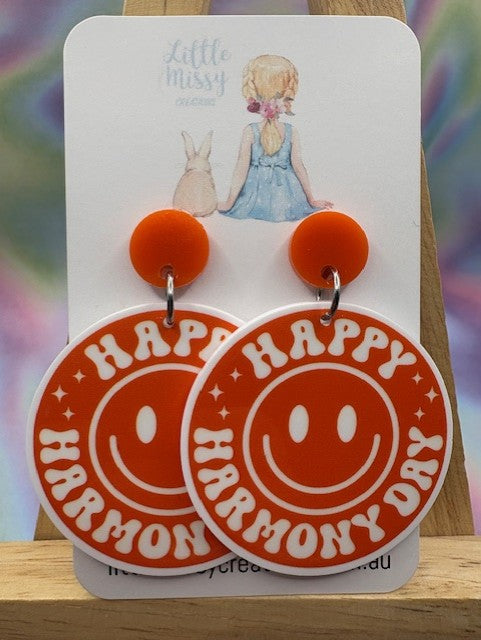 Happy Harmony Day Dangles