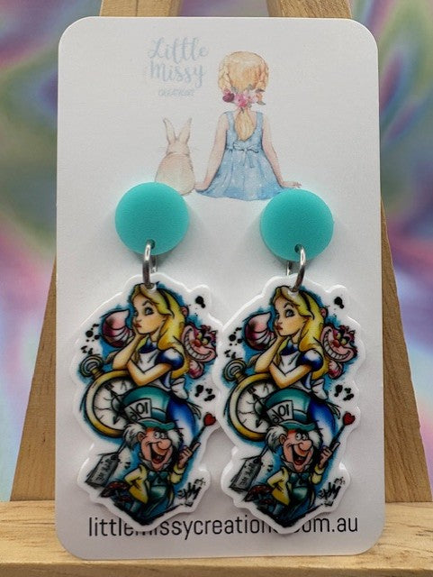 Alice in Wonderland Dangles