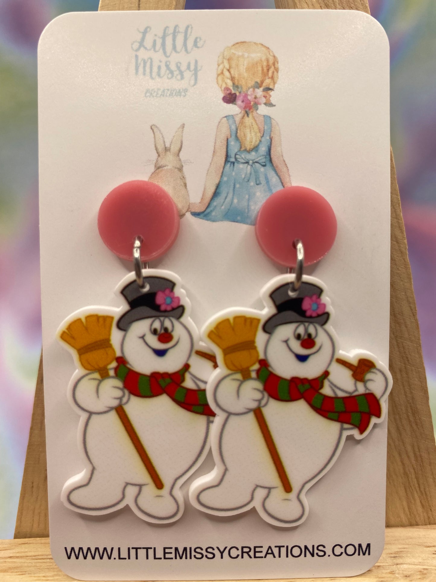 Snowman Christmas Dangles