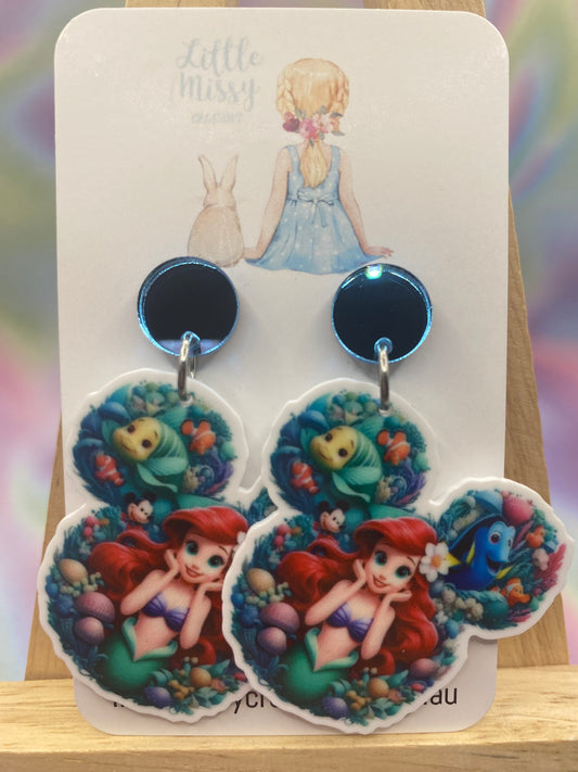 The Little Mermaid Dangles