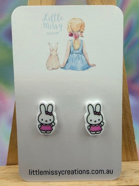 Miffy Studs