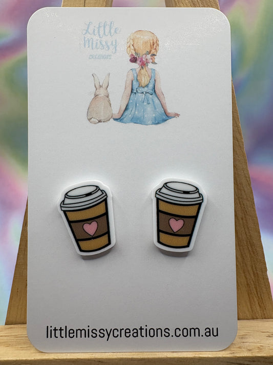 Coffee Studs