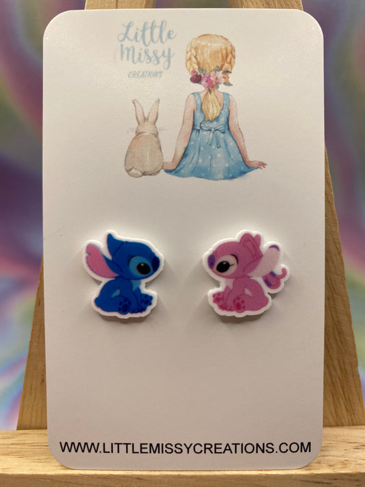 Stitch and Angel Studs