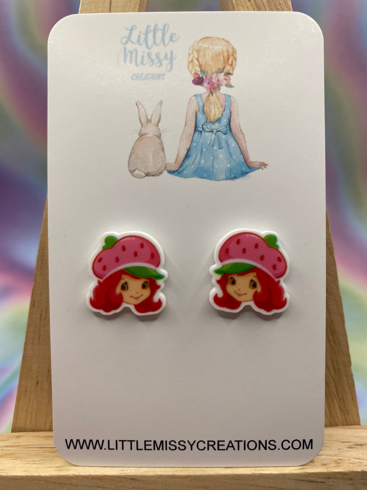 Strawberry Shortcake Studs