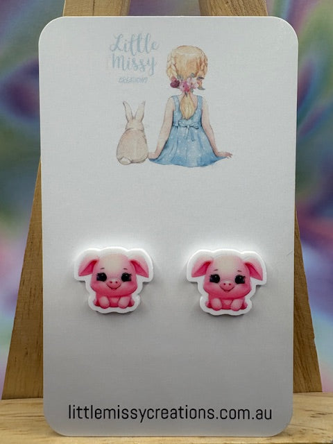 Piggy Studs