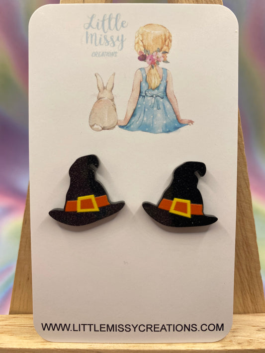 Witches Hat Studs