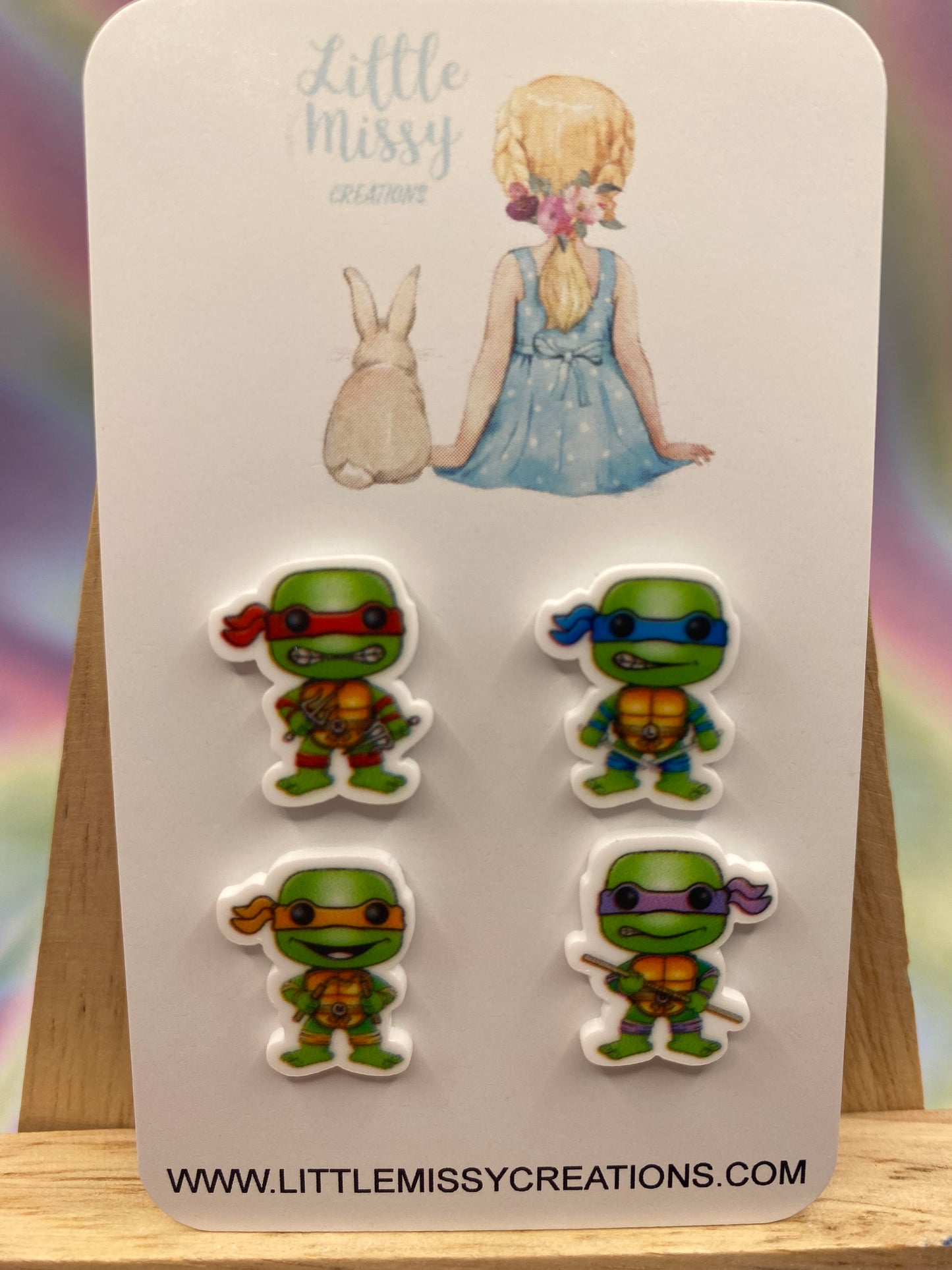 TMNT 4 pack Studs