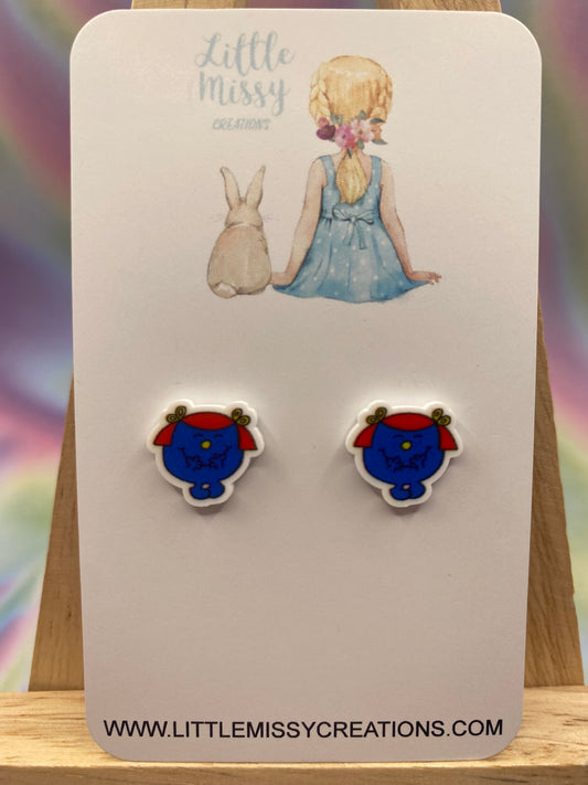 Little Miss Giggles Studs