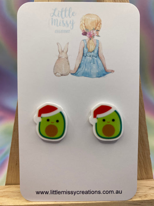 Christmas Avacado Studs