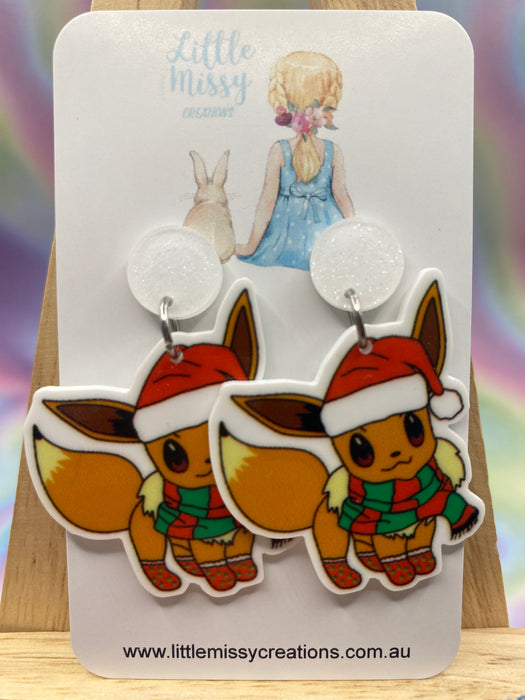 EVEE Pokemon Christmas Dangles