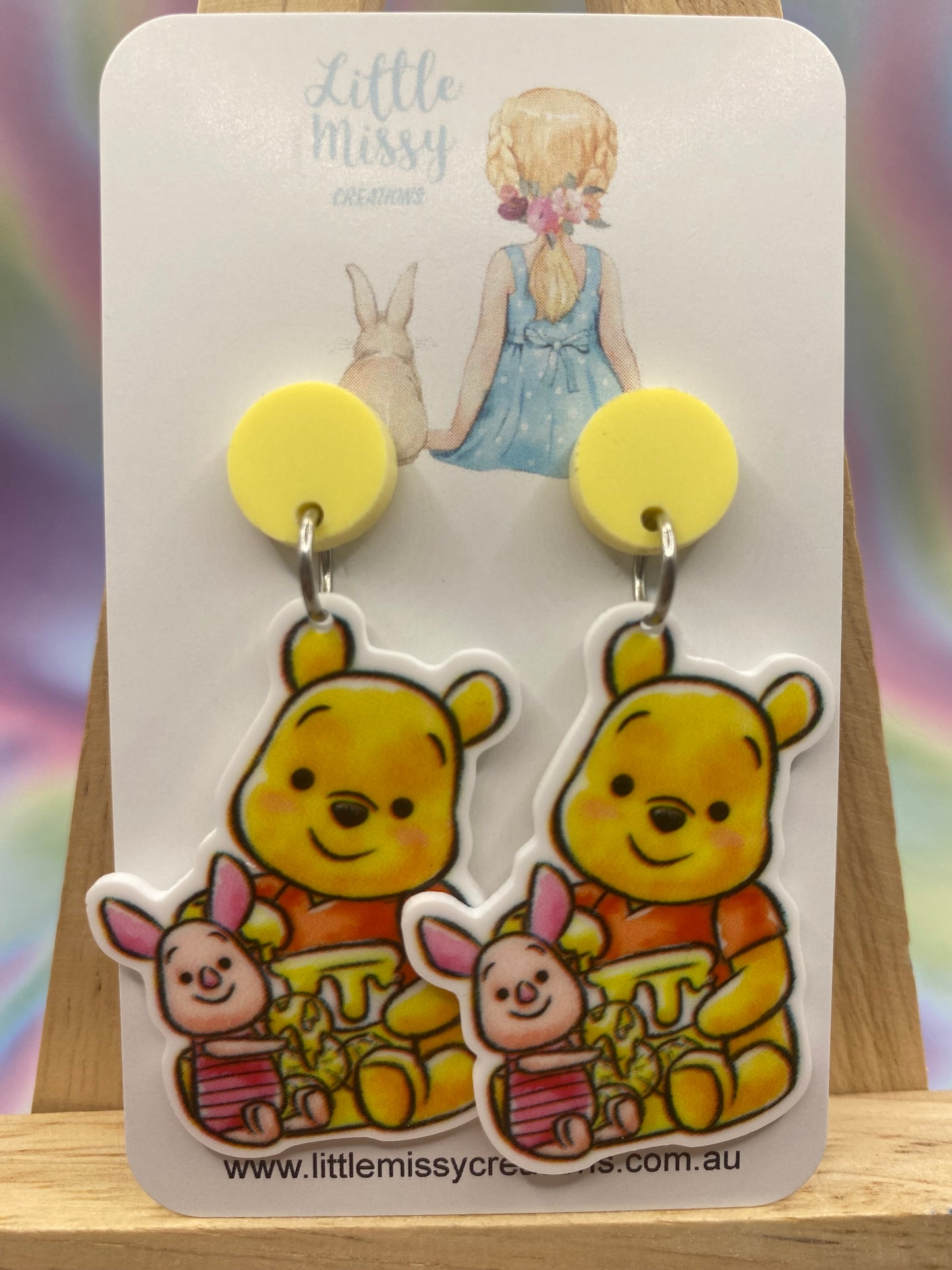 Pooh and Piglet Dangles