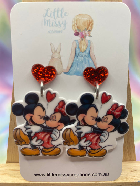 Minnie and Mickey Dangles