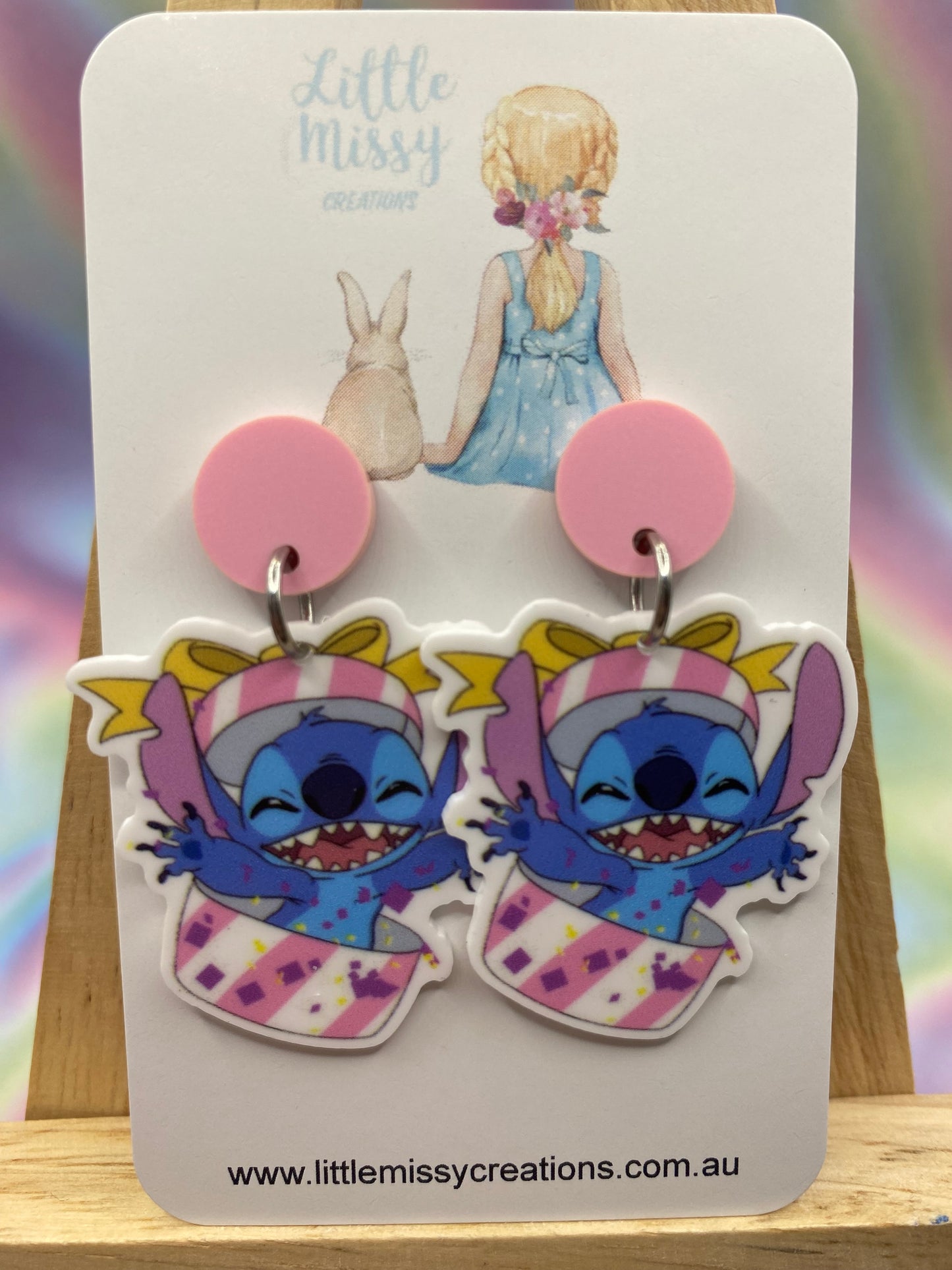 Present Stitch Dangles