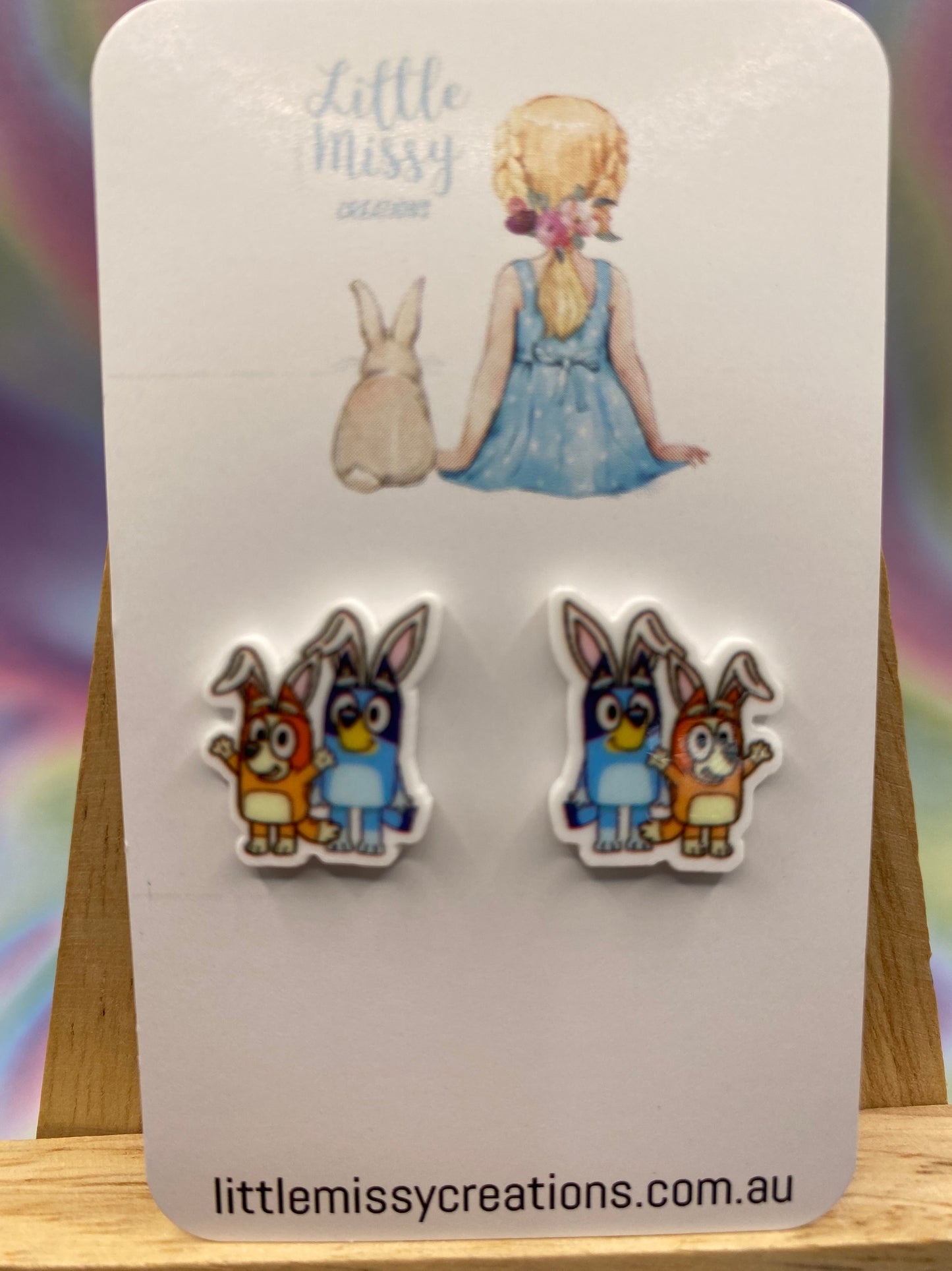 Bunny Blue Dogs Studs