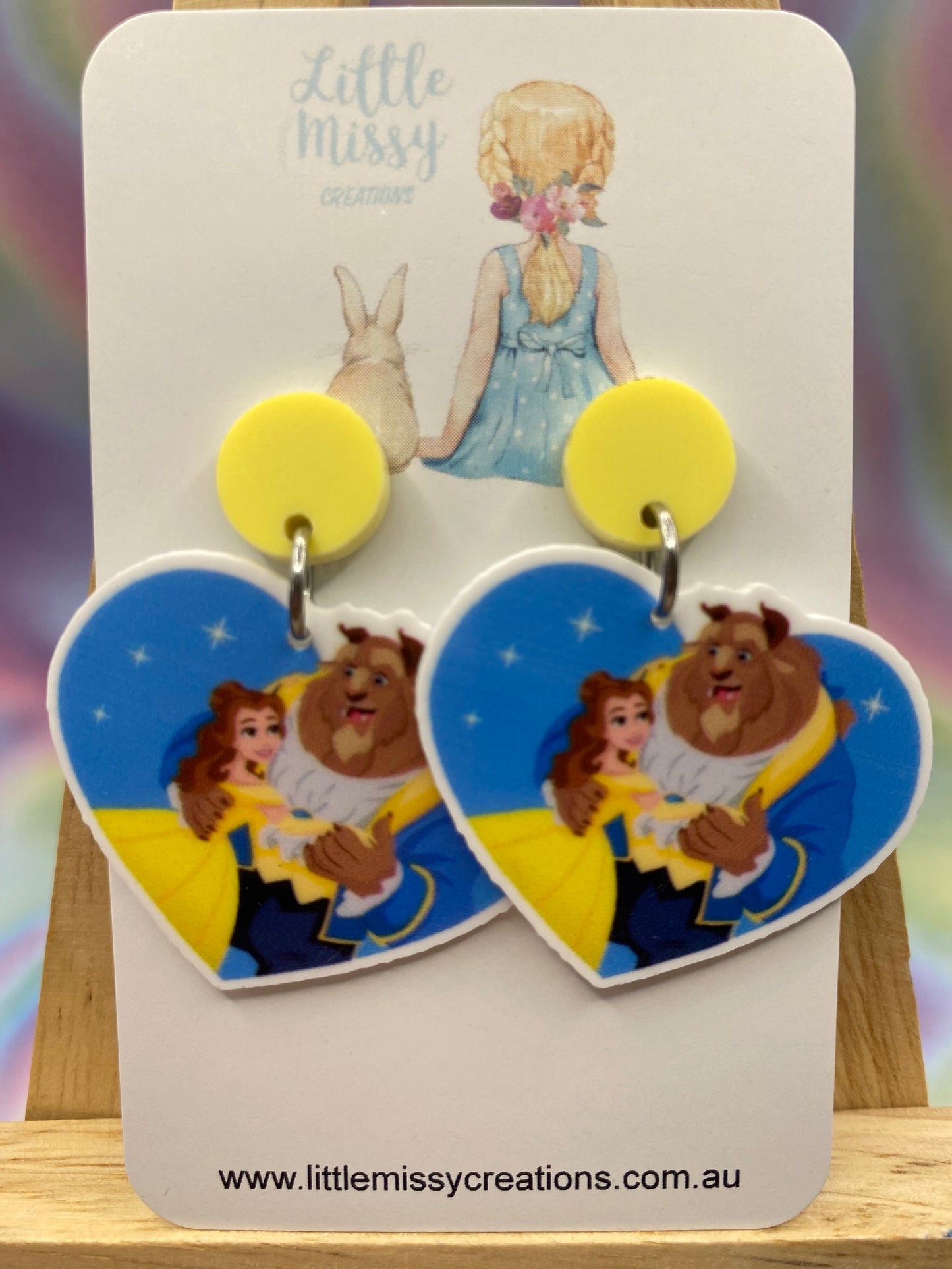 Beauty and the Beast Dangles