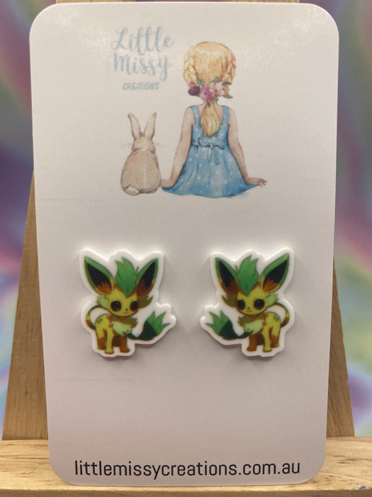 Leafeon Studs