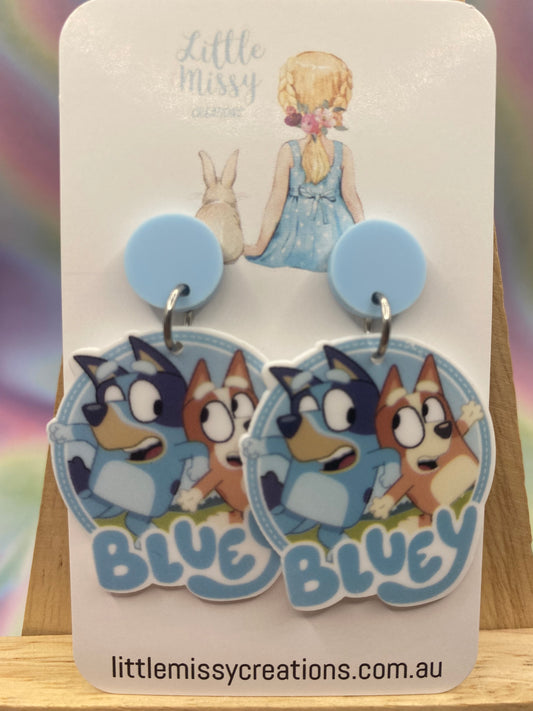 Blue Dog Dangles