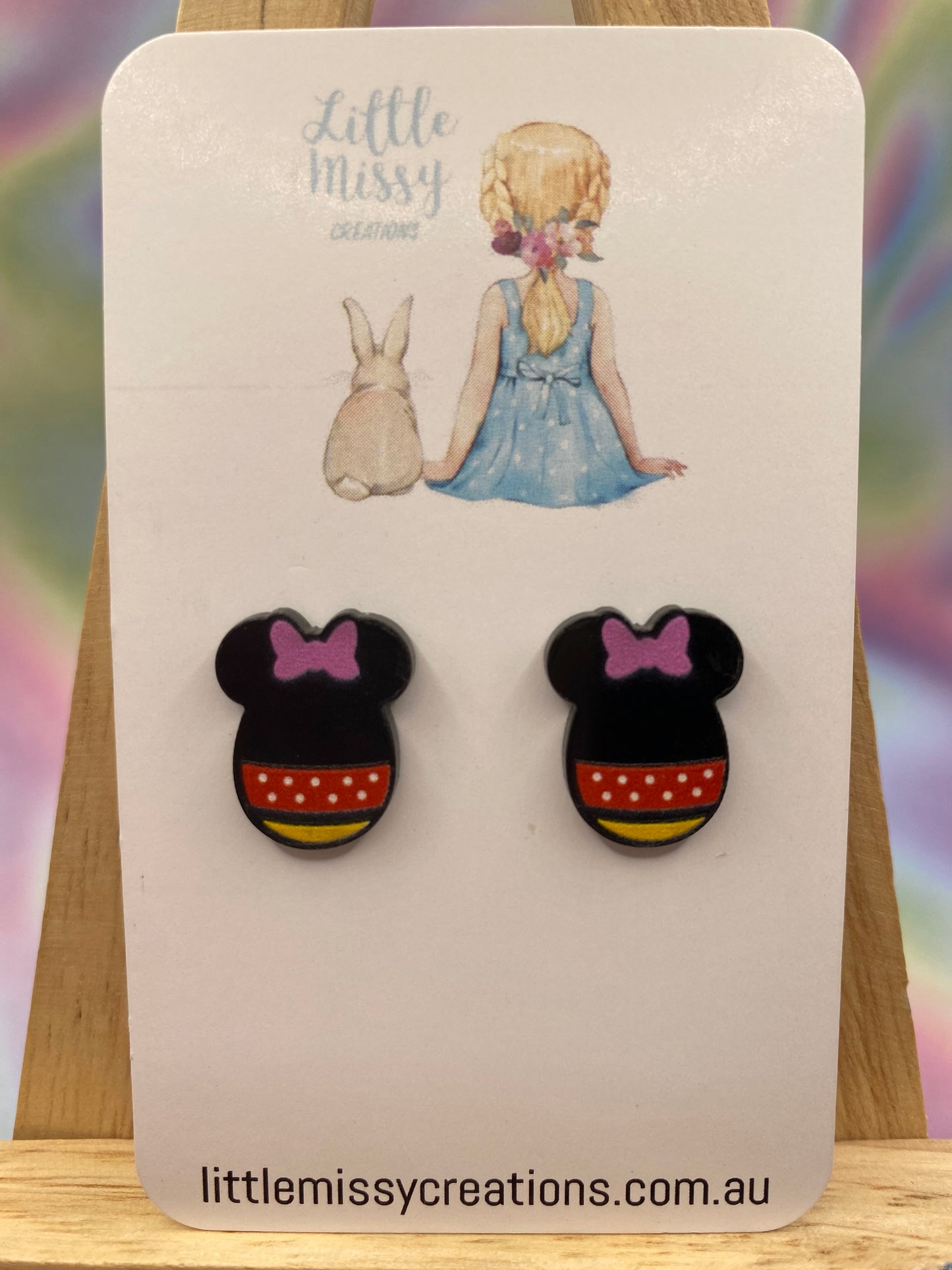 Minnie Eggs Studs