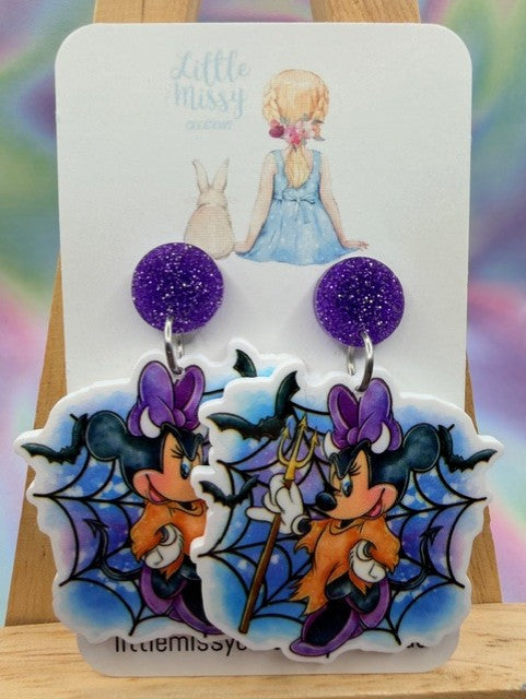 Spooky Minnie Dangles