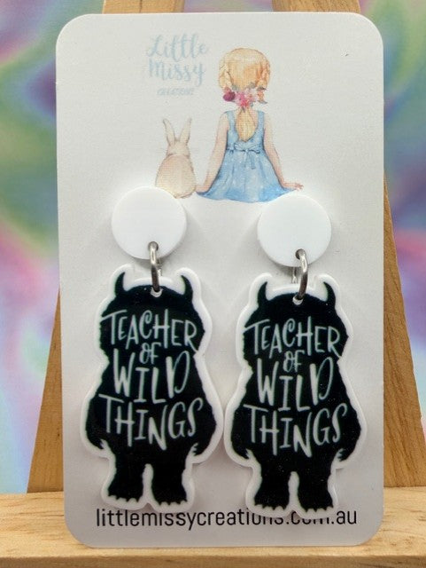 Teacher of Wild Things Dangles