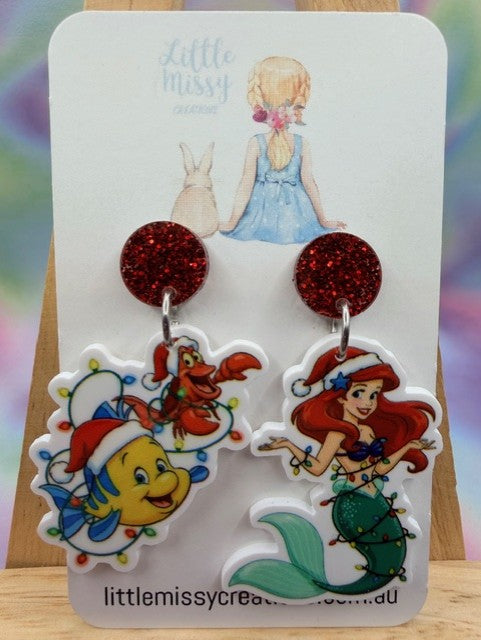 The Little Mermaid Dangles