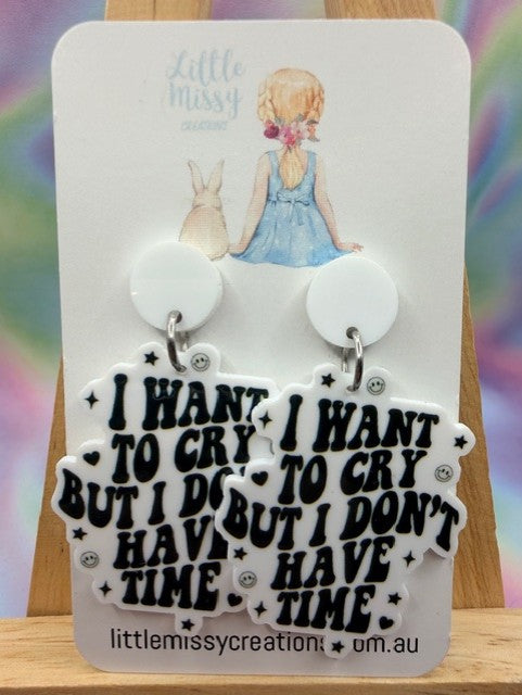 I Want To Cry Dangles