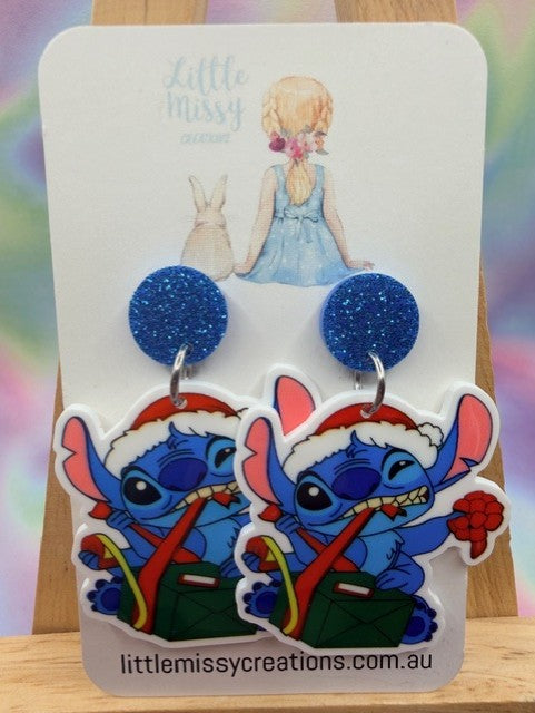 Christmas Stitch Dangles