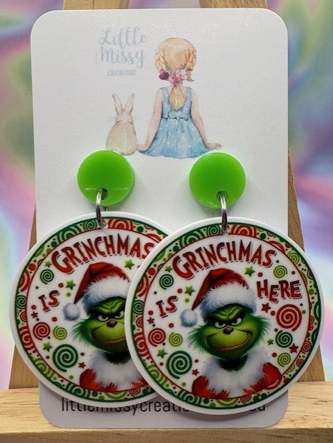 Grinchmas Here Dangles