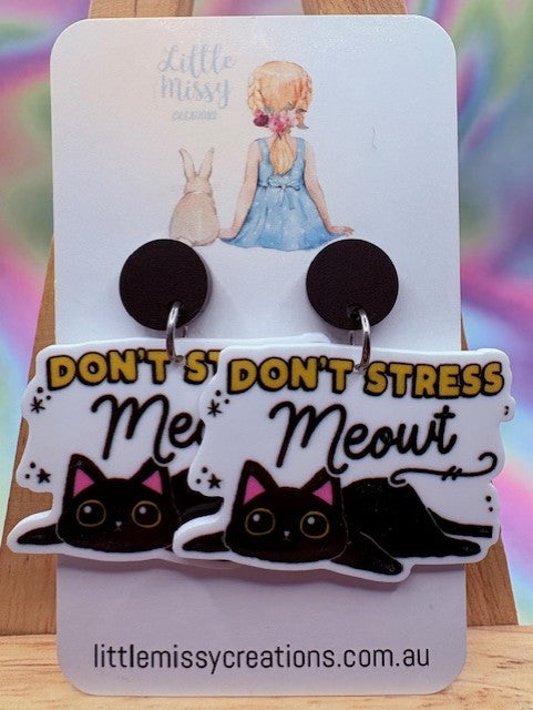 Don't Stress Meowt Dangles