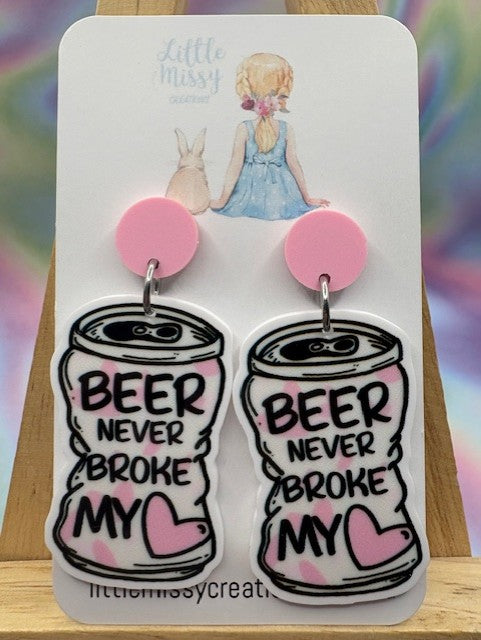 Beer Never Broke My Heart Dangles
