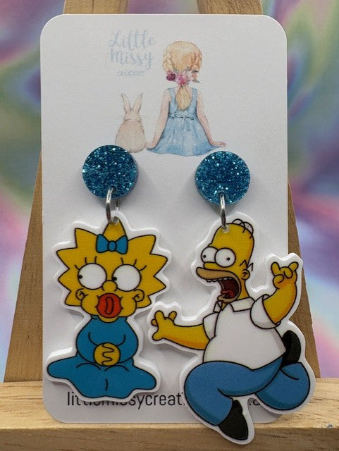 Maggie and Homer Dangles