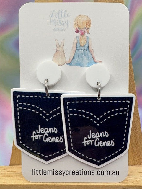 Jeans for Genes Dangles