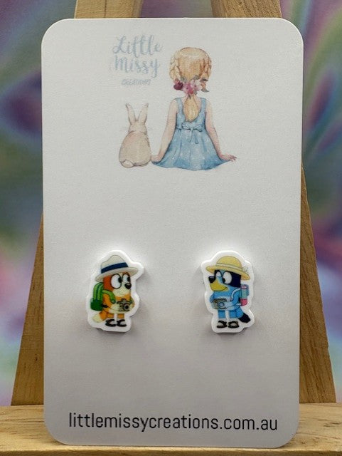 Adventure Bluey Studs