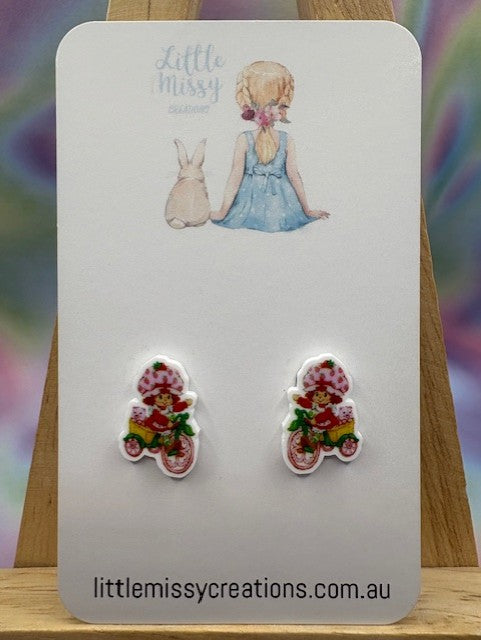 Strawberry Shortcake Studs