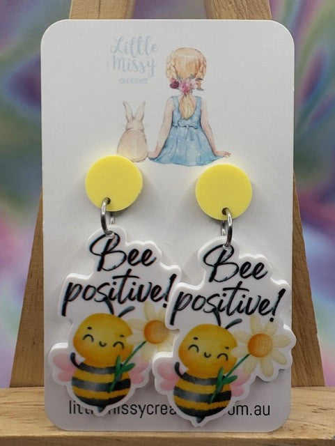 Bee Positive Dangles