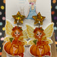 Fairy Pumpkin Dangles