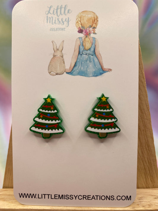 Christmas Tree Studs