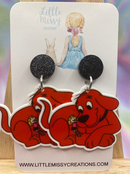 Big Red Dog Dangles