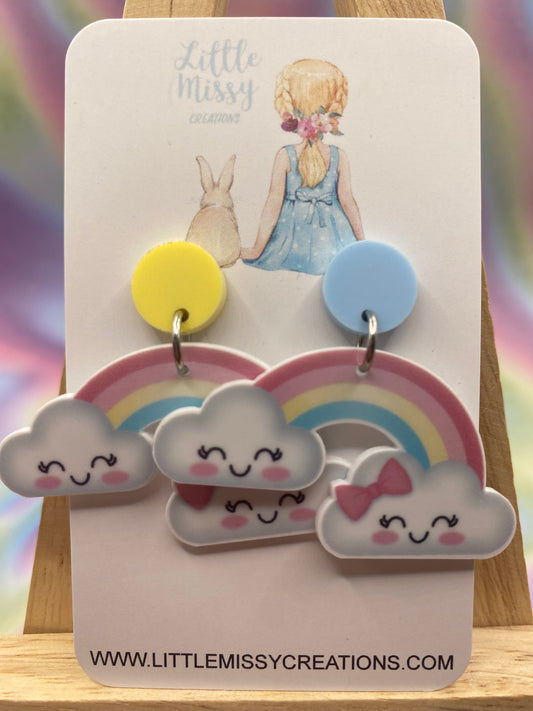 Happy Rainbow Dangles